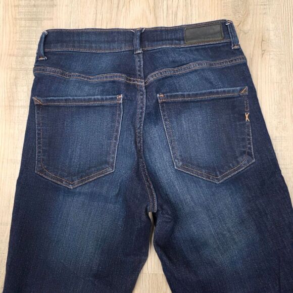 Express Super Stretch High Rise Skinny Legging Jean Size 0 - Picture 7 of 8